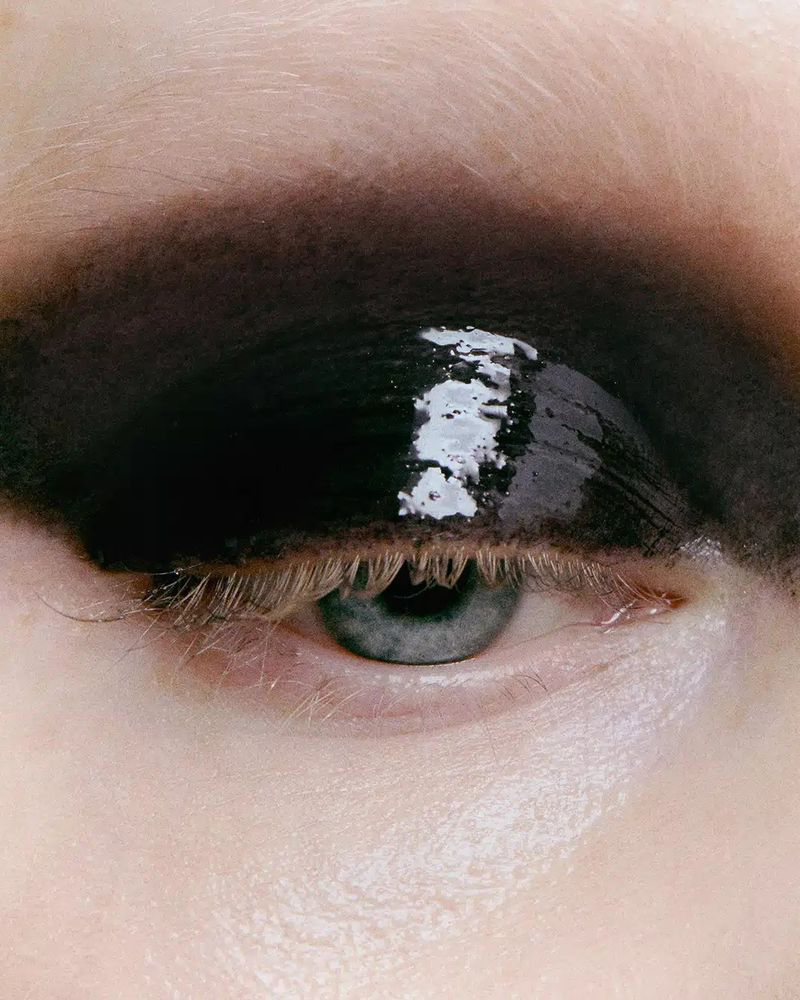 Extreme close crop of an eye